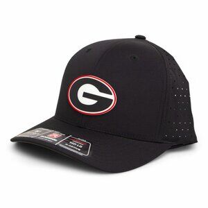 Georgia Bulldogs Power G 3D Laser Perf R-Flex Cap- Black